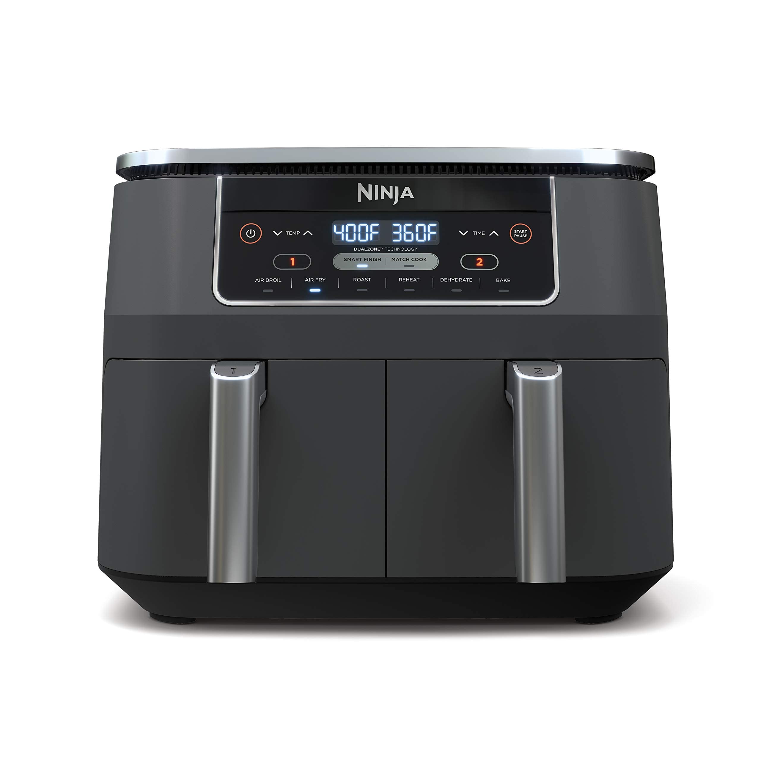 Ninja Foodi DualZone DZ201, freidora de aire 6 en 1 de 7,5 L — photo 1 of 5